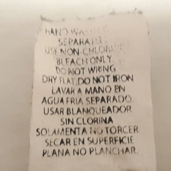 Vintage Carol Rose Top Womens XL Blue Paisley Stretch Balloon Sleeve 40 in Chest - Picture 11 of 11